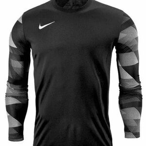 Nike Dri-FIT Park IV Goalkeeper Soccer Jersey Black Slim Fit